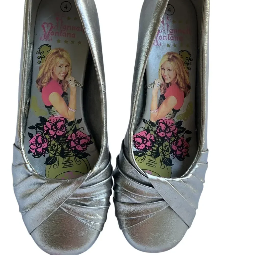 Hanna Montana shimmering slip-on shoe size 4
